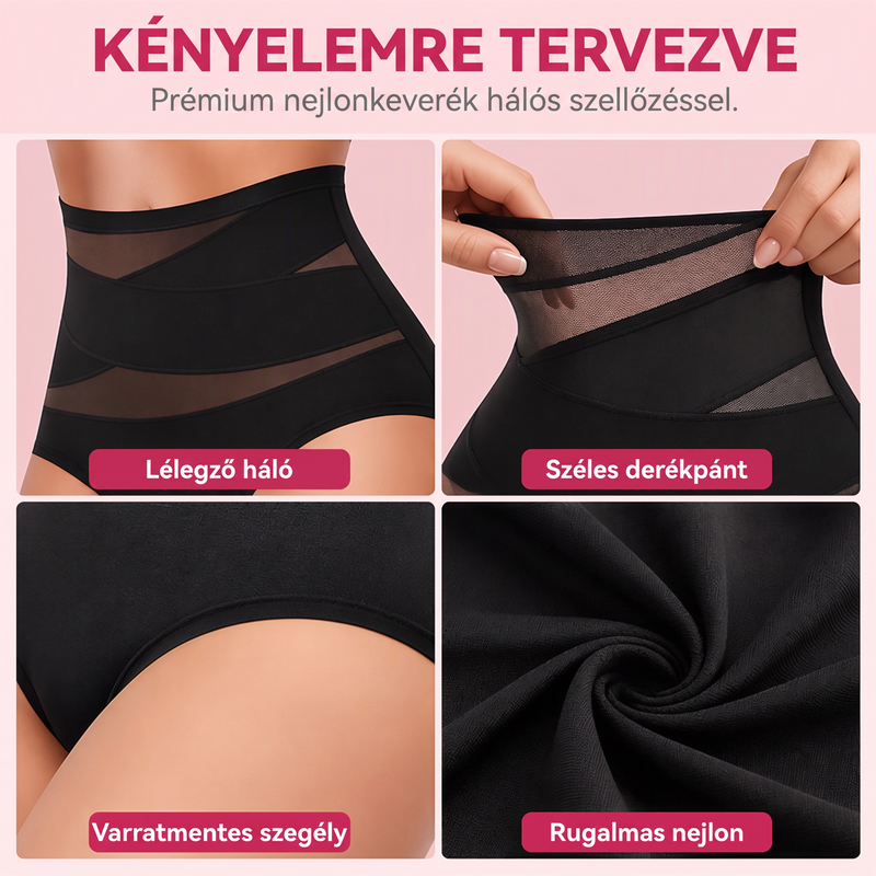 🌸 [S-3XL] 💗 Női magas derekú haskontroll alsónemű 🥰