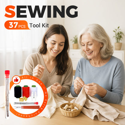 🧵 37 Darabos Fonalvarró Készlet