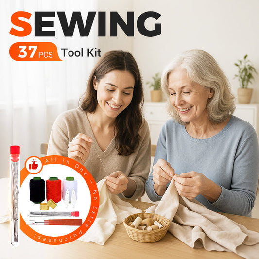 🧵 37 Darabos Fonalvarró Készlet
