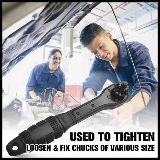 【🔥1 + 1 ingyen】👨‍🔧2 az 1-ben fúrószerszámos racsnis kulcs