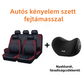 🚗 9 darabos bőr autóüléshuzat-készlet| Ingyenes szállítás🛡️