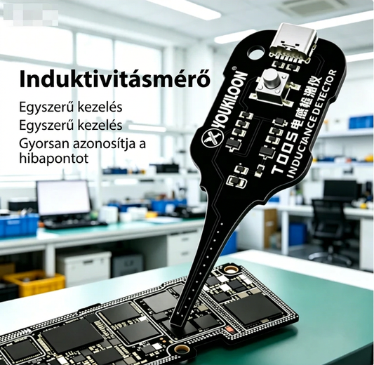 ⚡  Elektromágneses indukciós mérőműszer áramkörben történő méréshez