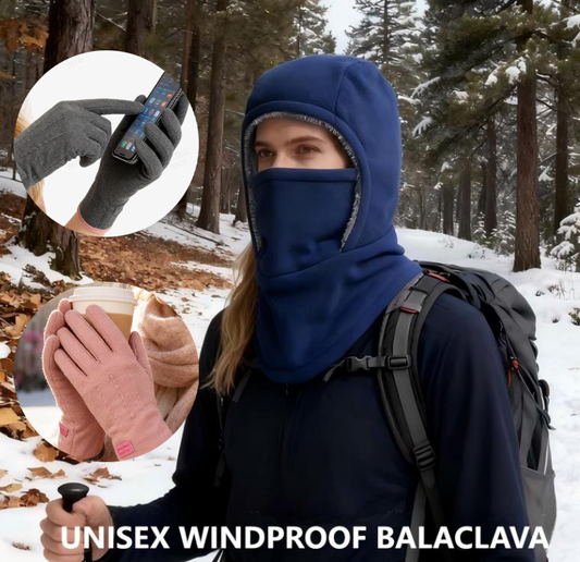🔥❄️Unisex téli meleg nyakmaszk fülvédő egyrészes sapka