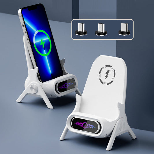 📲📶 Többfunkciós vezeték nélküli gyors töltő telefonállvány