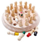 🌿♟️ Montesszori Emlékezetfejlesztő Sakk - Agyfejlesztés 3 Éves Kortól, Fa Játék 🧠✨
