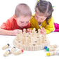 🌿♟️ Montesszori Emlékezetfejlesztő Sakk - Agyfejlesztés 3 Éves Kortól, Fa Játék 🧠✨