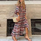 💖 Női Elegáns Puffos Ujjú Virágos Boho Maxi Ruha 👗