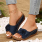 🌸Női Kényelmes Virágos Slip-On Szandálok