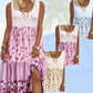 ✨👗 Boho Stílusú Ujjatlan Ruha Nőknek