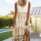✨👗 Boho Stílusú Ujjatlan Ruha Nőknek