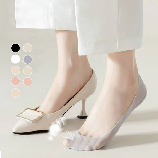 🔥Nyári akciók🔥Női ultra-láthatatlan átlátszó hálós, alacsony vágású csónakzokni