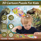 🦗 DIY rajzfilm 3D összerakós puzzle – 25 db/készlet | Kreatív, fejlesztő játék – Utánvét 🧩✨