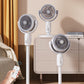 ❄️NYÁRI AKCIÓ🌀 Csendes USB-s padlóventilátor – 5 sebességfokozat, 90°-os lengés, 36 dB alatt. Tökéletes hálószobába vagy irodába. 🌬️✅