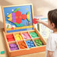 🎁 Fejleszd a logikát – Mágneses mintákkal ellátott fa puzzle készlet – Utánvétes 🧠🧩✨