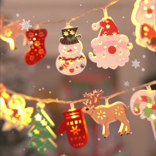 🎄Mikulás LED fényfüzér