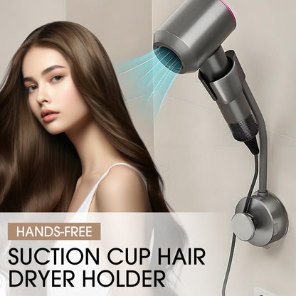 💇‍♀️✨Szabadkezes, Tapadókorongos Hajszárító Tartó
