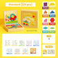 🎁 Fejleszd a logikát – Mágneses mintákkal ellátott fa puzzle készlet – Utánvétes 🧠🧩✨