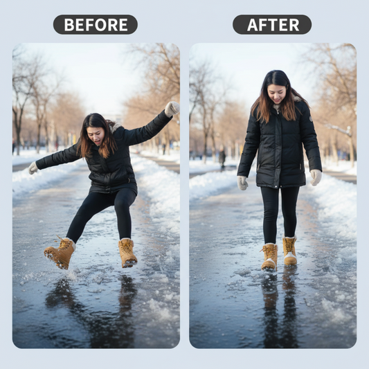 ❄️ Ötágú jégkarom cipővédő — Biztonságosabb téli séta! 👢