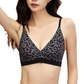 【1 + 1 ingyenes】👙Női  leopárd mintás, lélegző, varratmentes, vezeték nélküli emelő melltartó