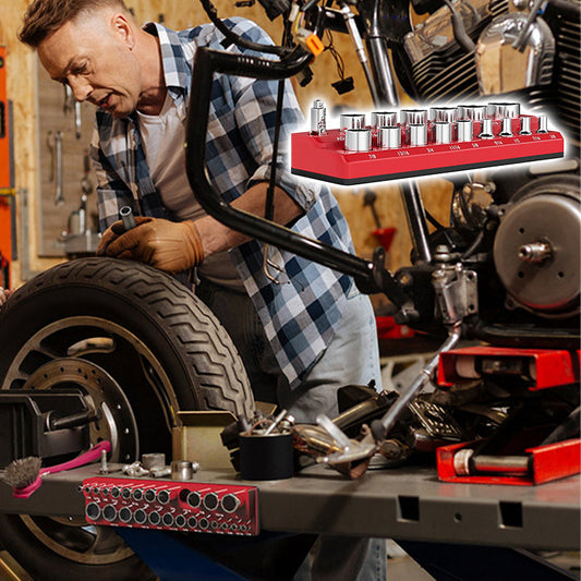 🛠️🧲 Precíziós mágneses dugókulcs-tartó készlet