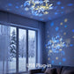 ✨Forgó LED Projektor Lámpa – Galaxis Hatás 🌌🛌
