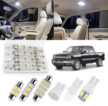 🚗💡42 részes ultraerős LED-es autó belső világítás készlet – Plug & Play frissítés autójához