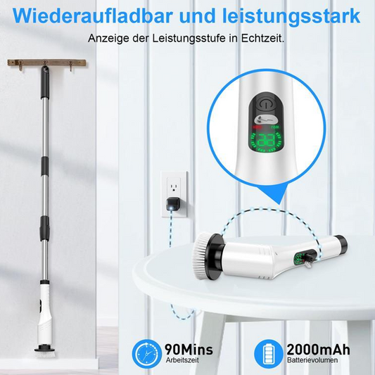 🏃‍♀️💨 Vezeték nélküli elektromos tisztítókefe és súrológép