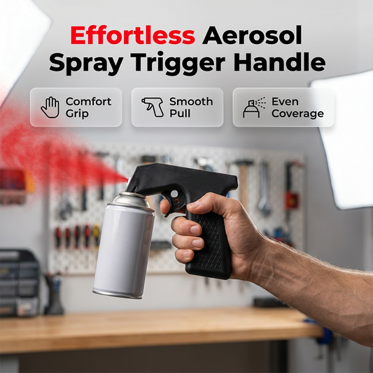 ⚡ Aeroszolos spray szórófej markolat – Könnyű fogás, erőfeszítés nélküli használat és univerzális, állítható kialakítás 💥