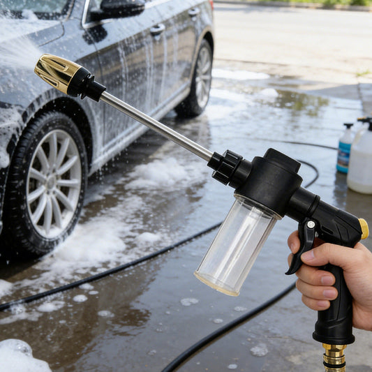 🚿 Magasnyomású habszóró és kerti öntözőfej💥