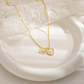 💖 ✨ Szív alakú betűs nyaklánc cirkónia kövekkel – Személyre szabott monogram, titán acél lánc 💍