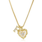 💖 ✨ Szív alakú betűs nyaklánc cirkónia kövekkel – Személyre szabott monogram, titán acél lánc 💍