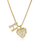 💖 ✨ Szív alakú betűs nyaklánc cirkónia kövekkel – Személyre szabott monogram, titán acél lánc 💍