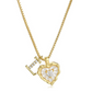 💖 ✨ Szív alakú betűs nyaklánc cirkónia kövekkel – Személyre szabott monogram, titán acél lánc 💍
