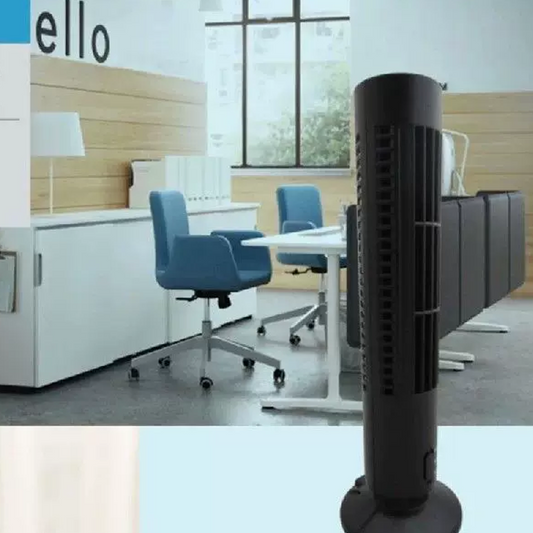 🌬️🛡️ Hordozható USB toronyventilátor –🔌 Pengenélküli kialakítás, amely tökéletes az asztalra, az irodába és az éjjeliszekrényre ❄️