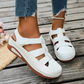 👡 Élvezze az egész napos kényelmet – Női légáteresztő ék alakú szandál állítható pántokkal – Utánvétes ☁️✨