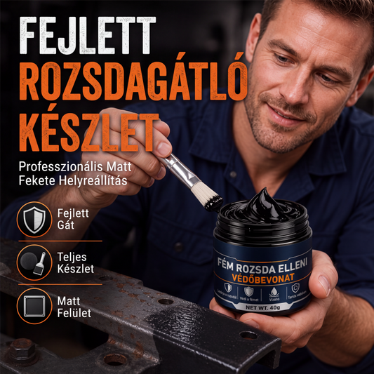 🎨 Fémjavító paszta Fekete javítás Egyenletes fedő formula – Búcsú a karcolásoktól és kifakulástól