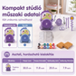 👩‍👧 Gyermekeknek szánt elektromos fazekaskorong, DIY agyagkészítő készlet