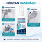 🚿✨Gyorsan eltávolítja a zuhanykabinból a vízkövet – feloldja a makacs ásványi lerakódásokat és a kemény vízből származó foltokat🧼💪