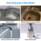 💦 Leszerelhető és mosható szűrőcsap – a vízminőség védelme