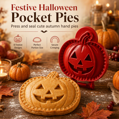 🎃Halloween-i mini kézi pite-sütőforma👻✨