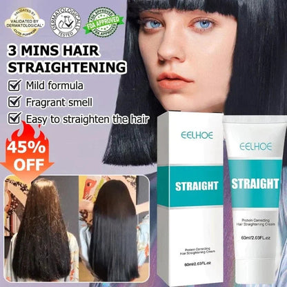 ✨ Selyem és keratin kezelés Hajkiegyenesítő krém