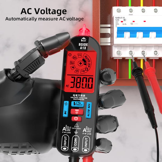 🔋Mini elektromos toll multiméter