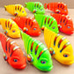 Műanyag felhúzható Wiggle Fish játékok