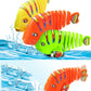 Műanyag felhúzható Wiggle Fish játékok