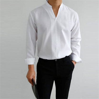 Gentlemans Simple Design Casual Shirt